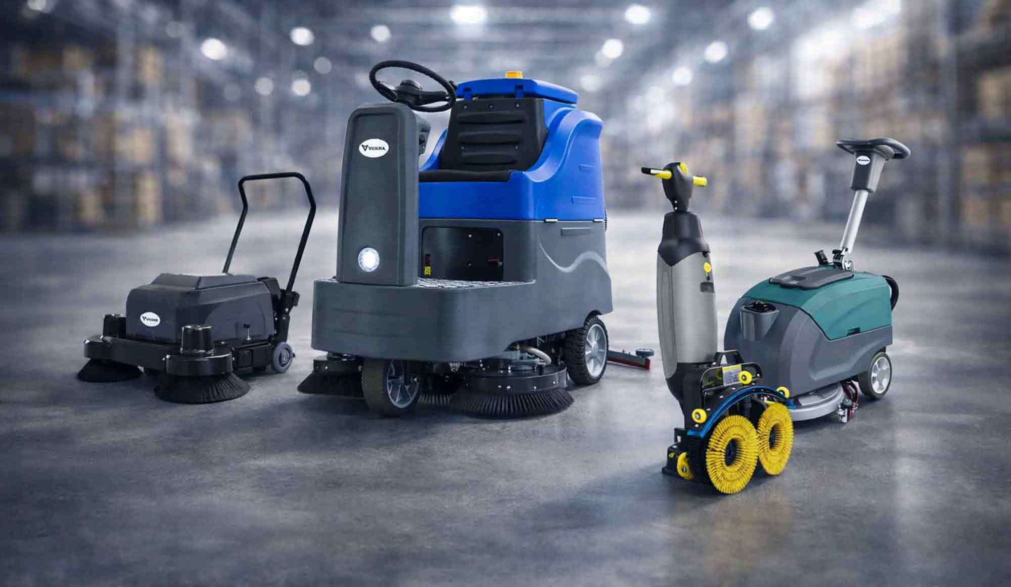 Automaty szorująco-zbierające Vekna - profesjonalne maszyny czyszczące